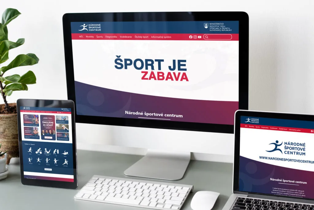 NŠC web design ios