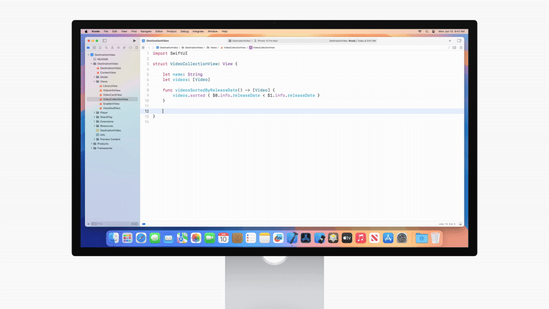 WWDC 2025 Swift Assist demonštrácia