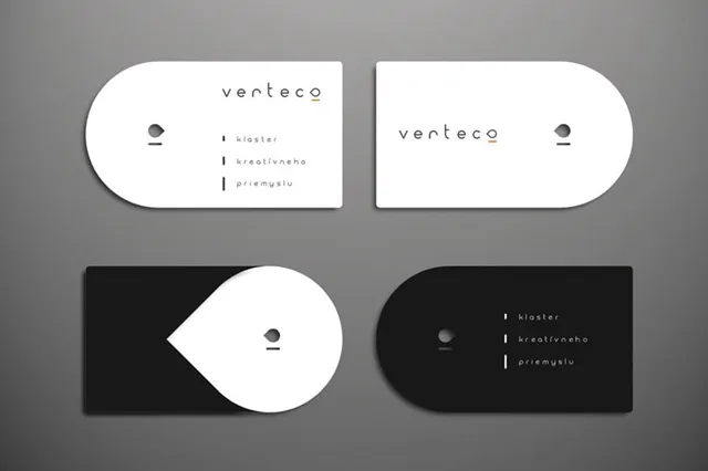 Verteco — branding, ukážka práce Verteco