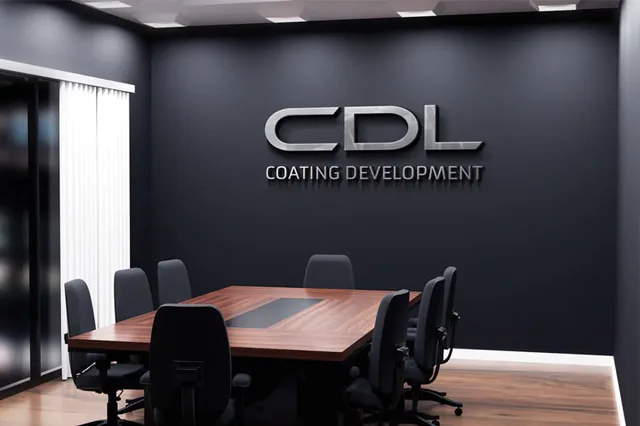 CDL Coating Development — logá, ukážka práce Verteco