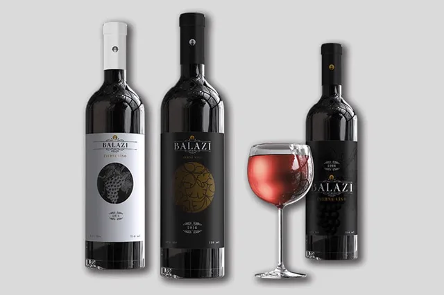 Balázi — obalový dizajn, ukážka práce Verteco