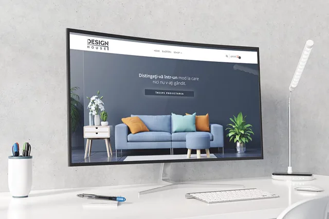 Design House — weby a e-shopy, ukážka práce Verteco