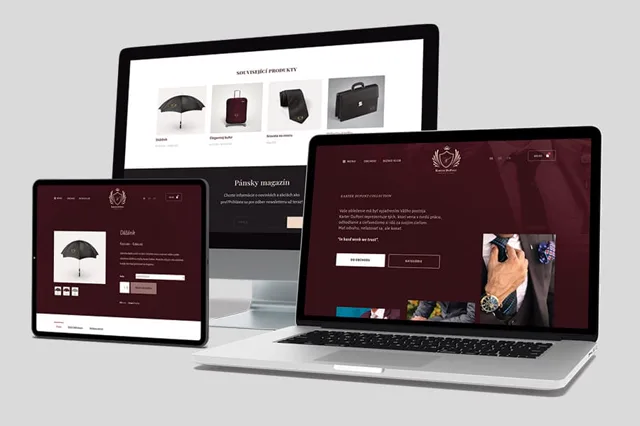 Karter DuPont — weby a e-shopy, ukážka práce Verteco