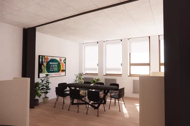 Matador — 3d a interiér, ukážka práce Verteco