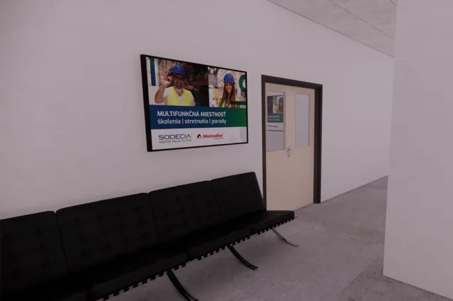 Matador — 3d a interiér, ukážka práce Verteco