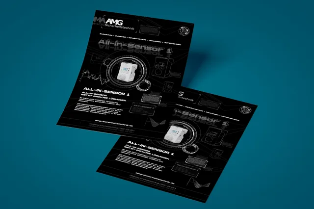 AMG — katalógy, letáky a print, ukážka práce Verteco
