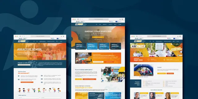 ETS — weby a e-shopy, ukážka práce Verteco
