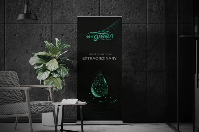 NewGreen — branding, ukážka práce Verteco