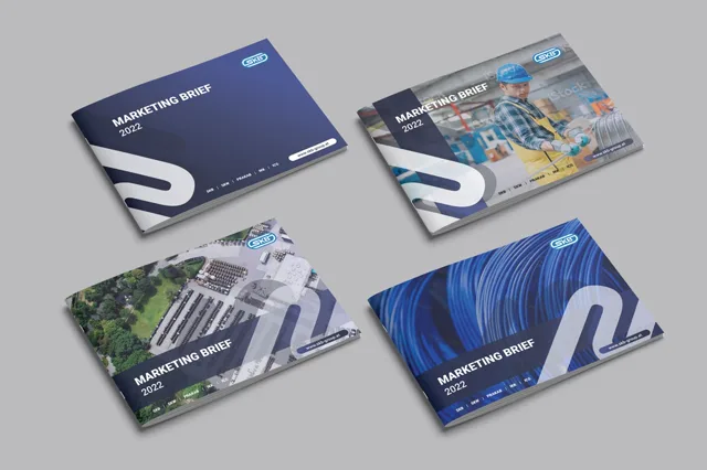 SKB Group — katalógy, letáky a print, ukážka práce Verteco