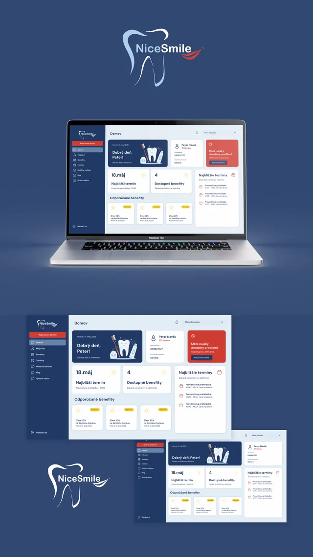 NiceSmile — Aplikácie a UX