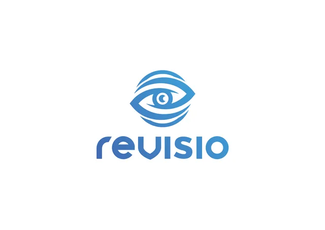 Revisio — logá, ukážka práce Verteco