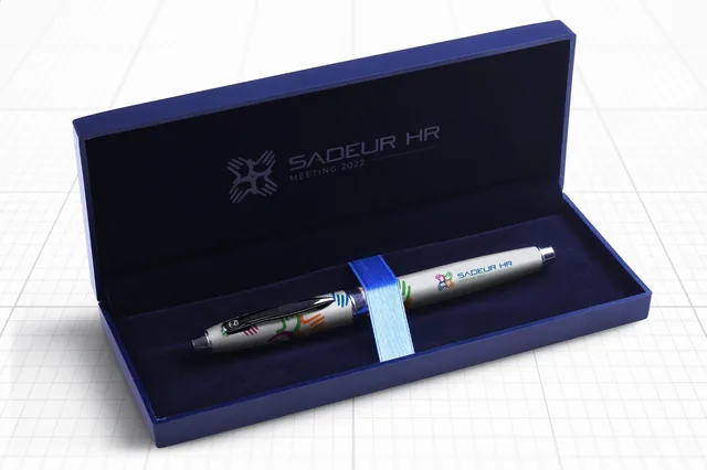Sadeur — reklamné predmety, ukážka práce Verteco