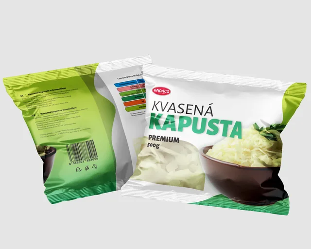 Andaco — obalový dizajn, ukážka práce Verteco