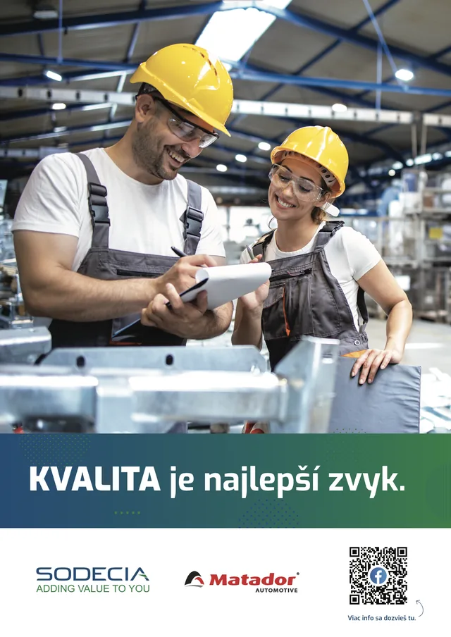 Matador — katalógy, letáky a print, ukážka práce Verteco
