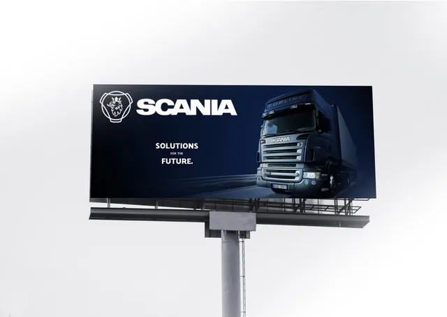 Scania — katalógy, letáky a print, ukážka práce Verteco