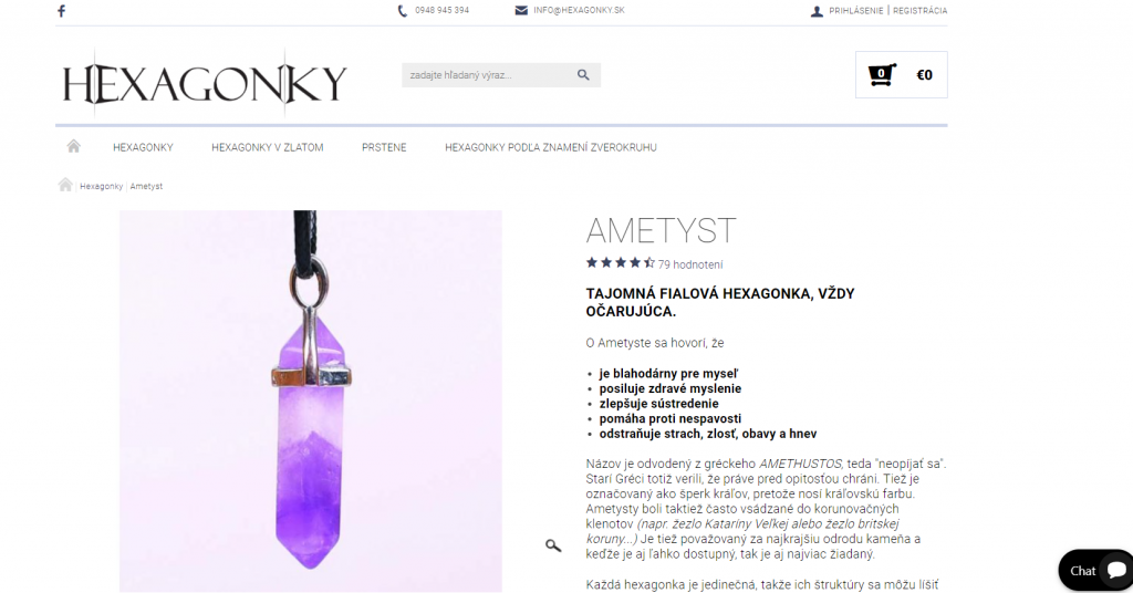 e-shop hexagonky